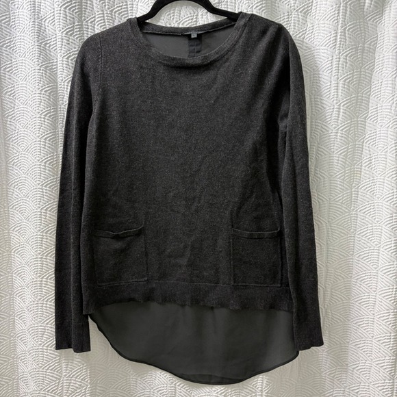 Maude Vivante Sweaters - Maude Vivante Sweater Tunic Pockets Long Sleeve Gray Size L‎